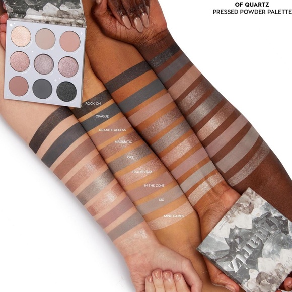 Colourpop Of Quartz Eyeshadow Pressed Powder Palette New - Picture 4 of 7